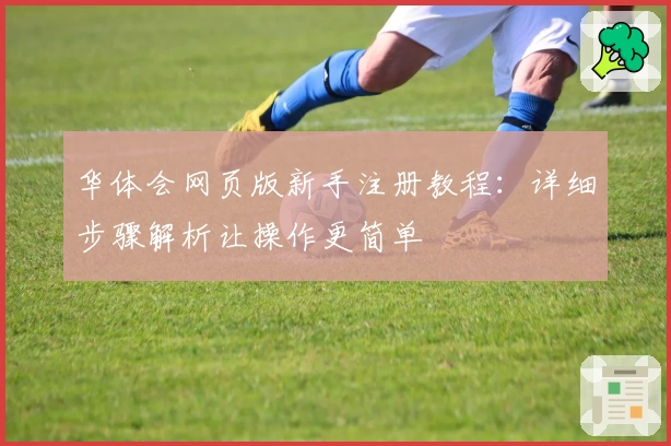 华体会网页版新手注册教程：详细步骤解析让操作更简单